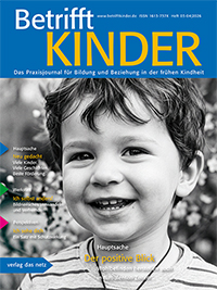 Betrifft Kinder Titel pädagogische Fachzeitschrift